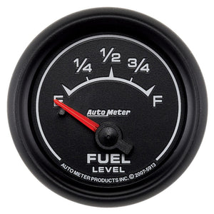 AutoMeter 5913 AutoMeter Gauge Fuel Level 2-1/16in. 0 Ohm(e) to 90 Ohm(f) Elec Es