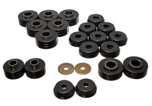 Energy Suspension 4.4109G 80-96 fits Ford Bronco 4WD Black Body Mount Set