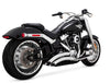 Vance 26375 & Hines HD Fatboy/Brkout 18-22 Br 2-2 Chrome PCX Full System Exhaust