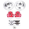 PowerStop KC5980 26 fits BMW 328i Rear Z26 Street Warrior Brake Kit w/Calipers