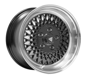 Enkei 465-580-4925BK Enkei92 Classic Line 15x8 25mm Offset 4x100 Bolt Pattern Black Wheel