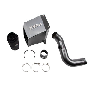 Wehrli 04.5-05 GM Duramax LLY 4in Intake Kit - Fine Texture Black