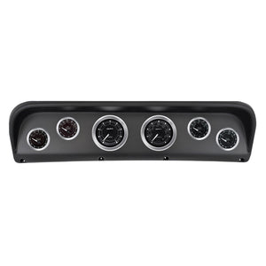 AutoMeter 2938-04 Autometer Chrono Direct Fit Dash Kit 67-72 fits Ford F100 (2 x 3-3/8in. / 4 x 2-1/16in.)