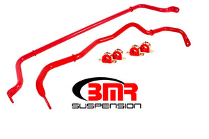 BMR SB049R 6th Gen fits Camaro Front & Rear Sway Bar Kit w/ Bushings - Red