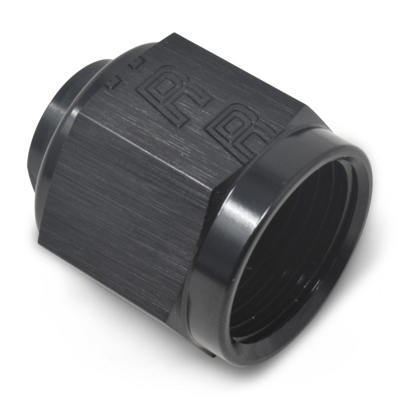 Russell 661993 Performance -12 AN Flare Cap (Black)