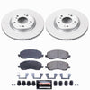 Power Stop 06-12 Mitsubishi Eclipse Front Z23 Coated Brake Kit