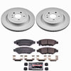 Power Stop 08-14 Cadillac CTS Rear Z23 Coated Brake Kit