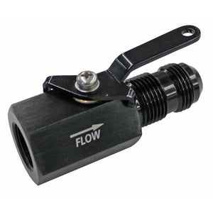 Fragola 961010-BL 1/2in NPT Female Inlet x -10AN Male Outlet On/Off Shut Off Valve