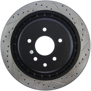 Stoptech 127.42101L fits Infiniti G37/Nissan 370Z Slotted/Drilled Rear-L Rotor