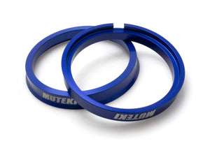 Wheel Mate WMPHR7305602PC Muteki Hub Ring Set 73mm x 56mm - 2 Piece - Blue