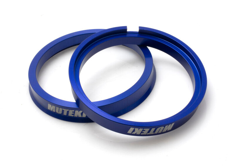 Wheel Mate WMPHR7306702PC Muteki Hub Ring Set 73mm x 67mm - 2 Piece - Blue