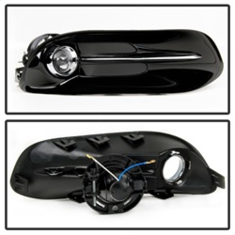 Spyder 5080455 fits Dodge 13-20 Dart 2015 OEM Fog Light W/Universal Switch- Cle
