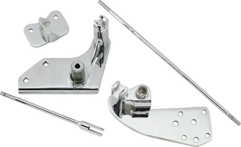 Bikers Choice 489742 87-99 Softail Chrome 3 Inch Extended Forward Control Kit