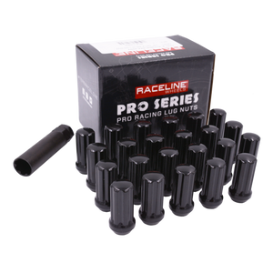 Raceline L73809LBKA-23NV-JEEP 14x1.50mm XL Spline Black Lug Nuts (23 Pack)