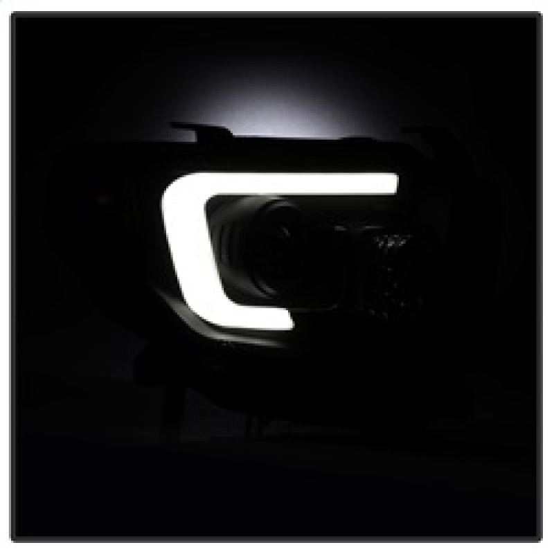 Spyder 5080165 fits Toyota 14-20 Tundra 2016 Projector Headlights Light Bar DRL