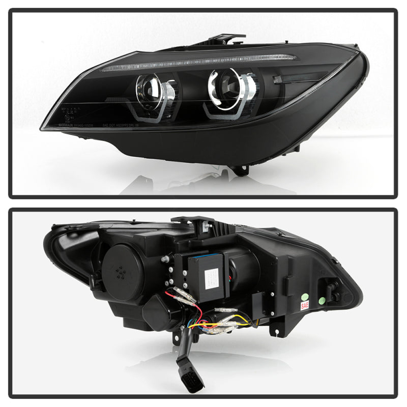 Spyder 5086884 fits BMW 09-13 Z4 Projector Headlights (Not Comp w Halogen) Blac
