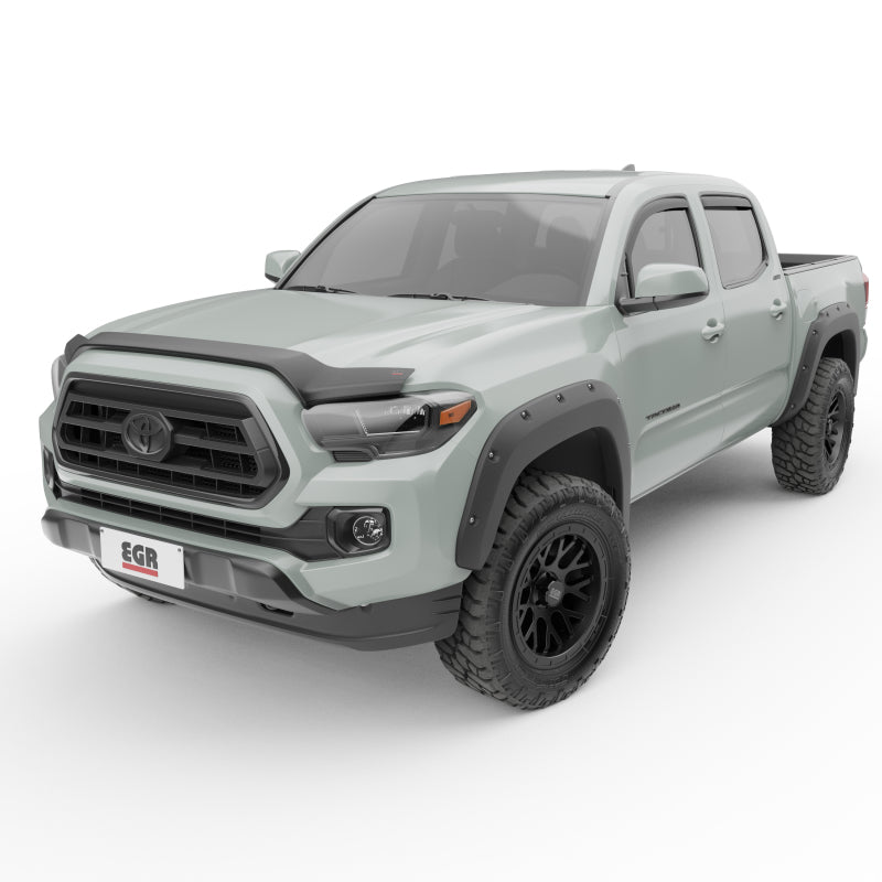 EGR 575081 2016-2017 fits Toyota Tacoma In-Channel Window Visors - Smoked (575081)