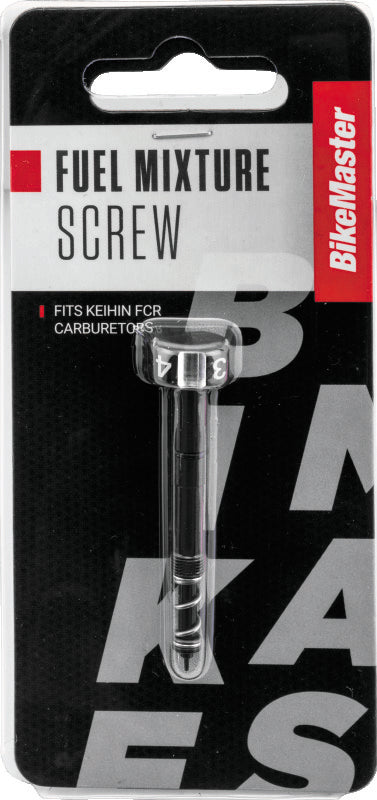 BikeMaster 150998 BikeMaster Fuel Mixture Screw - Black