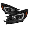 xTune 9042904 13-16 fits Ford Escape LED Light Bar Halogen Projector Headlights