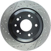 Stoptech 127.40074R Slotted & Drilled Sport Brake Rotor