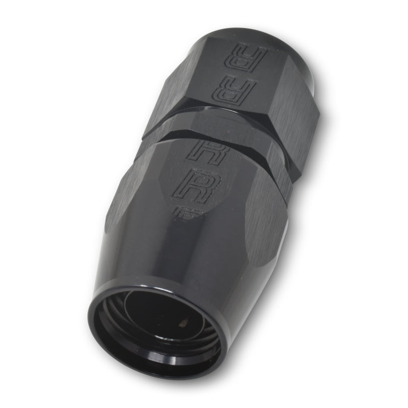 Russell 610055 Performance -12 AN Black Straight Full Flow Hose End