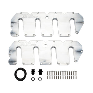 Wehrli WCF100415-RAW 04.5-10 Duramax LLY/LBZ/LMM Billet Upper Valve Cover Set -