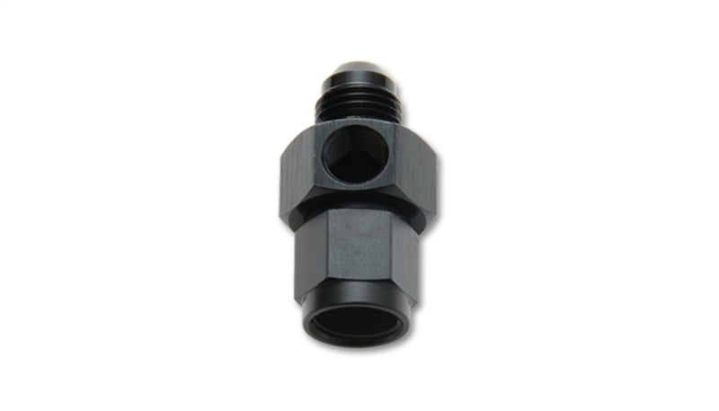 Vibrant 16484 -4AN Male to -4AN Female Union Adapter Fitting w/ 1/8in NPT Port