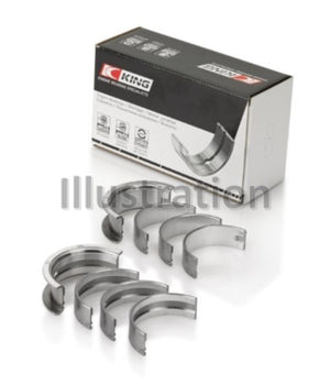 King MB461AM0.25 fits Subaru 87-90 Justy Main Bearing Set (Size 0.25 Oversized)