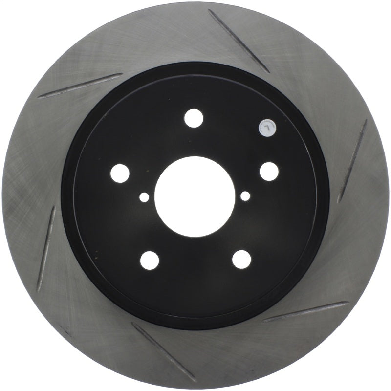 Stoptech 126.47037SL 16-17 Subaru WRX w/EyeSight Technology Sport Slotted Rear Left Rotor