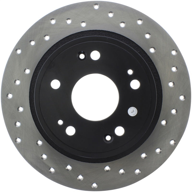 Stoptech 128.40068L Drilled Sport Brake Rotor