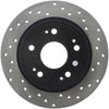 Stoptech 128.40068L Drilled Sport Brake Rotor