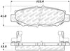 Stoptech 305.0572 92-00 Lexus GS300 Street Select Rear Brake Pads