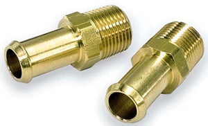 Moroso 65380 Fuel Hose Fitting - 3/8in NPT to 3/8in Hose - Brass - Single