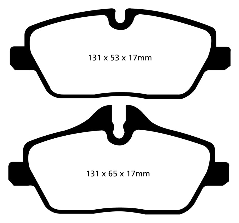 EBC DP22056 14+ fits Mini Hardtop 1.5 Turbo Cooper Greenstuff Front Brake Pads