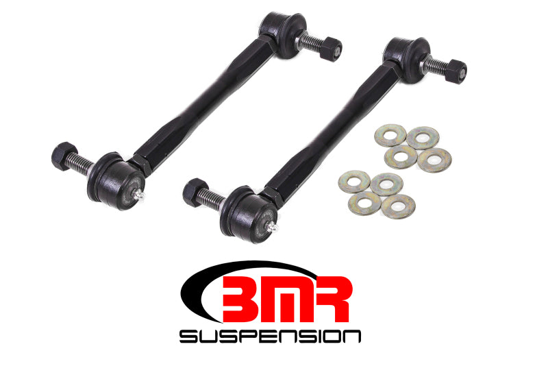 BMR ELK016 6th Gen Camaro Front Sway Bar End Link Kit - Black