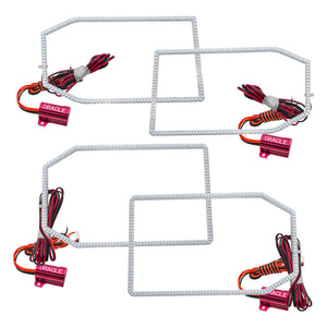 ORACLE Lighting 2271-001 Oracle fits Chevrolet Silverado 14-15 LED Halo Kit Non-Projector Style - White
