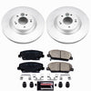 Power Stop 10-16 Hyundai Genesis Coupe Front Z23 Coated Brake Kit