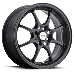 Konig HE65D04405 Helium 15x6.5 4x100 ET40 Flat Black