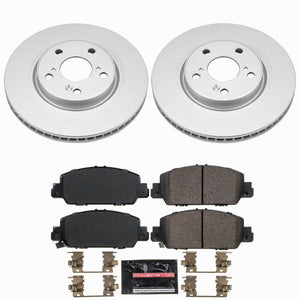 Power Stop 13-17 Honda Accord Front Z23 Coated Brake Kit