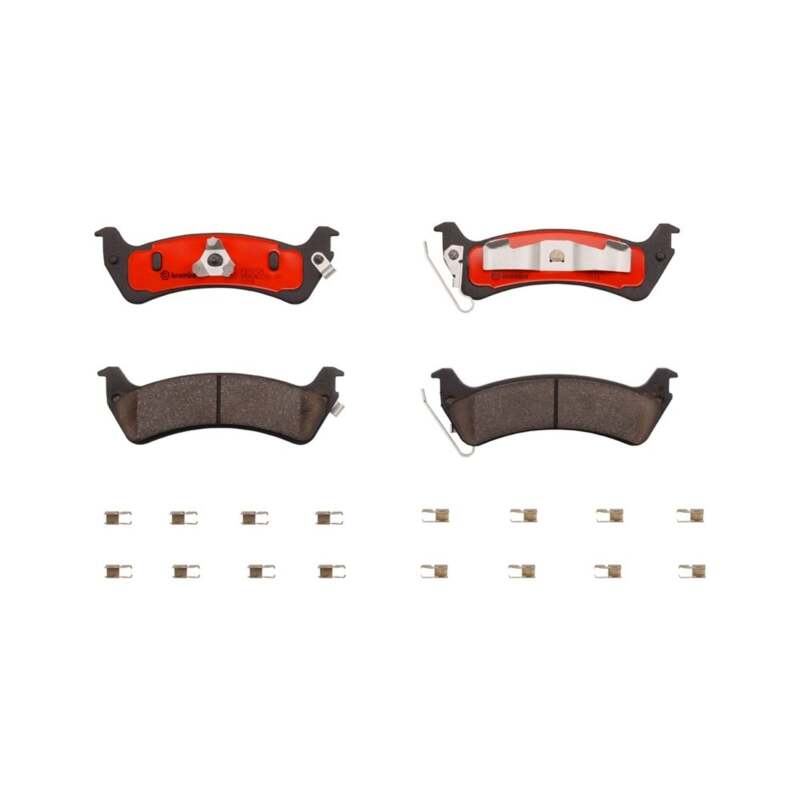 Brembo OE P37012N 94-98 fits Jeep Grand Cherokee 1998-1994 Rear NAO Brake Pad