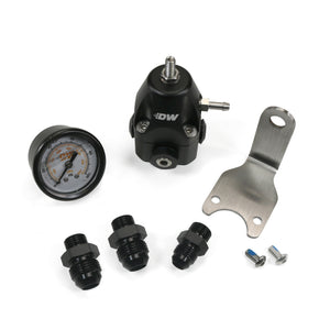 DeatschWerks 6-1002-FRB-86 DWR1000C AFPR + Pressure Gauge + 6AN & 8AN fittings
