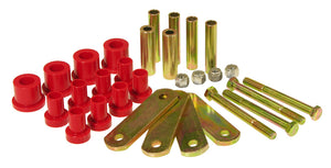 Prothane 4-1014 fits Chrysler 68-72 A Body HD Spring & Shackles Bushings - Red