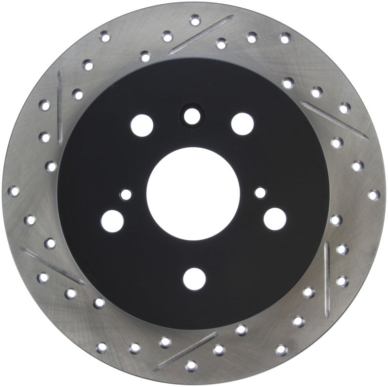 Stoptech 127.44188R Sport Drilled & Slotted Rotor - Rear Right