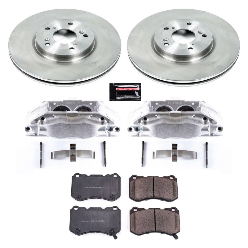 Power Stop KCOE3029 04-08 fits Acura TL Front Autospecialty Kit w/Cals