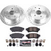 PowerStop K6099 fits Toyota 16-18 Mirai Rear Z23 Evolution Sport Brake Kit
