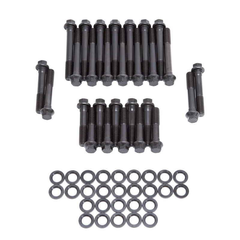 Edelbrock 8532 1/2In Bolt Kit for 1970 and Later AMC Engines W Edel Perf and Perf RPM Heads
