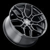 Forgestar F03140089P30 X12 24x10 / 6x135 BP / ET30 / 6.68in BS Gloss Black Wheel