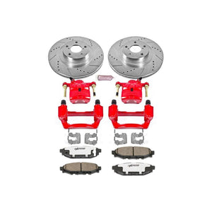 PowerStop fits Subaru Forester Rear Z26 Street Warrior Brake Kit w/Calipers