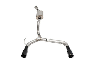 CORSA Performance 21204BPC Corsa 21-25 fits Ford Bronco 2.3L 2-Door 2.75in Cat-Back Dual Rear Exhaust w/ 4in Straight-Cut Black Tips