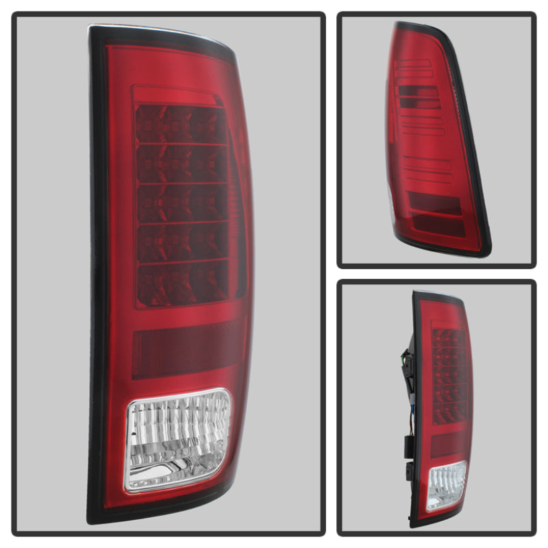 Spyder 5077547 fits Dodge 13-14 Ram 1500 13-14 LED Tail Lights LED Model only -